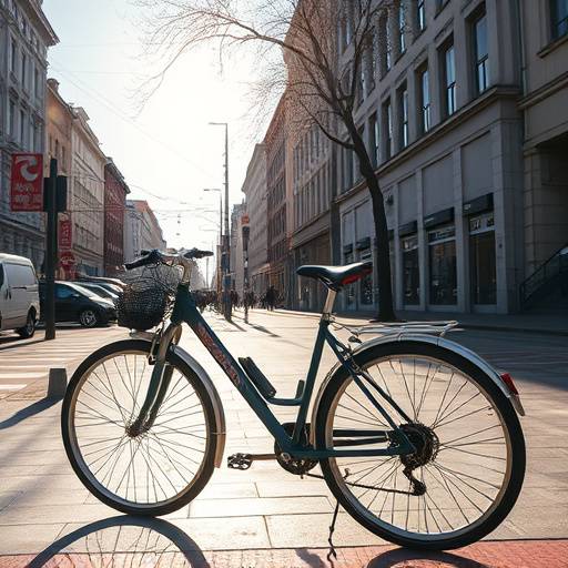 Stillbilde fra reklamefilmen for 'Oslo Kommune - Sykkelkampanje'